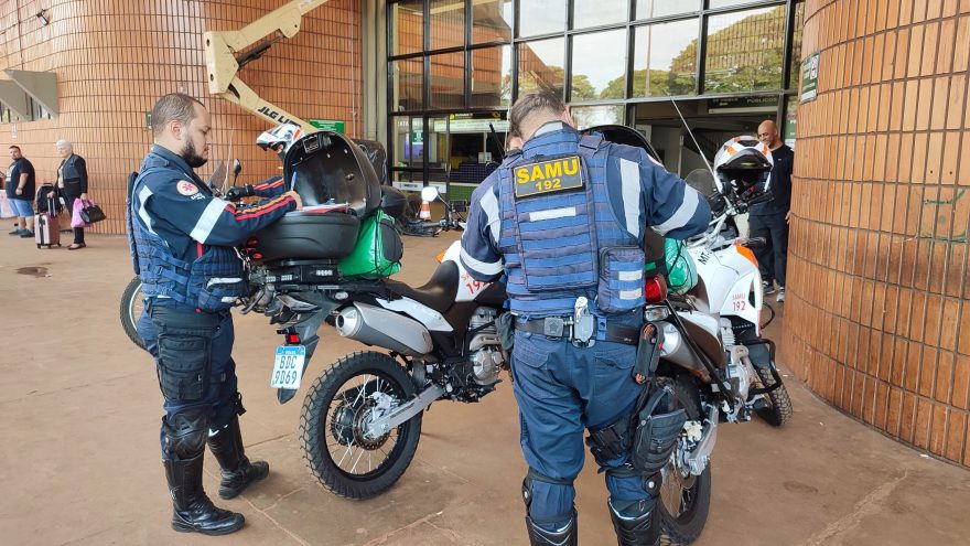 Antes de embarcar para SC, homem sofre crise convulsiva na Rodoviária
