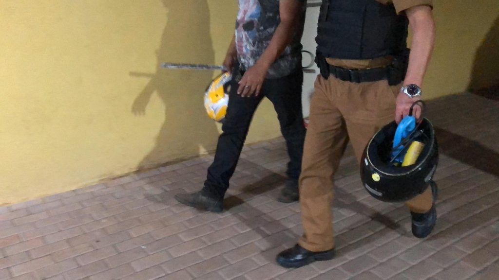 Homem é detido pela PM por adulteração de placa de motocicleta