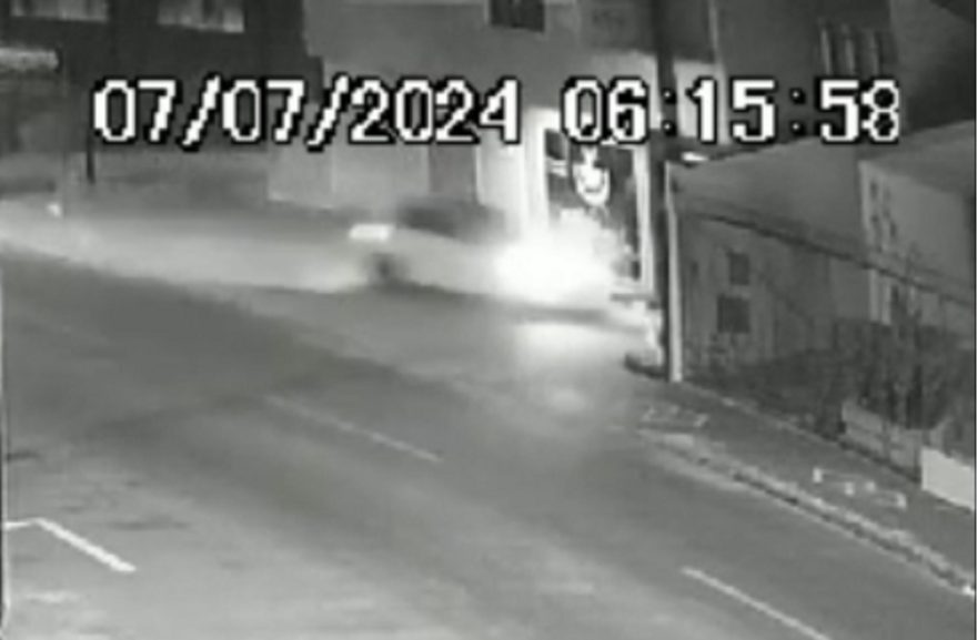 Vídeo mostra acidente que matou Fábio Souza, 35 anos, durante a madrugada