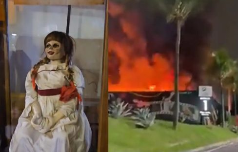 Annabelle original usada nos filmes é queimada em incêndio no Rio de Janeiro Imagem referente a Annabelle original usada nos filmes é queimada em incêndio no Rio de Janeiro