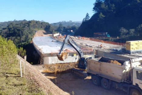 Curitiba-Almirante Tamandaré: duplicação da Rodovia dos Minérios chega a 88%