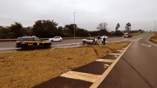 Imagem referente a 10 dias após morte de criança, mais um acidente é registrado na BR-277, no Cascavel Velho