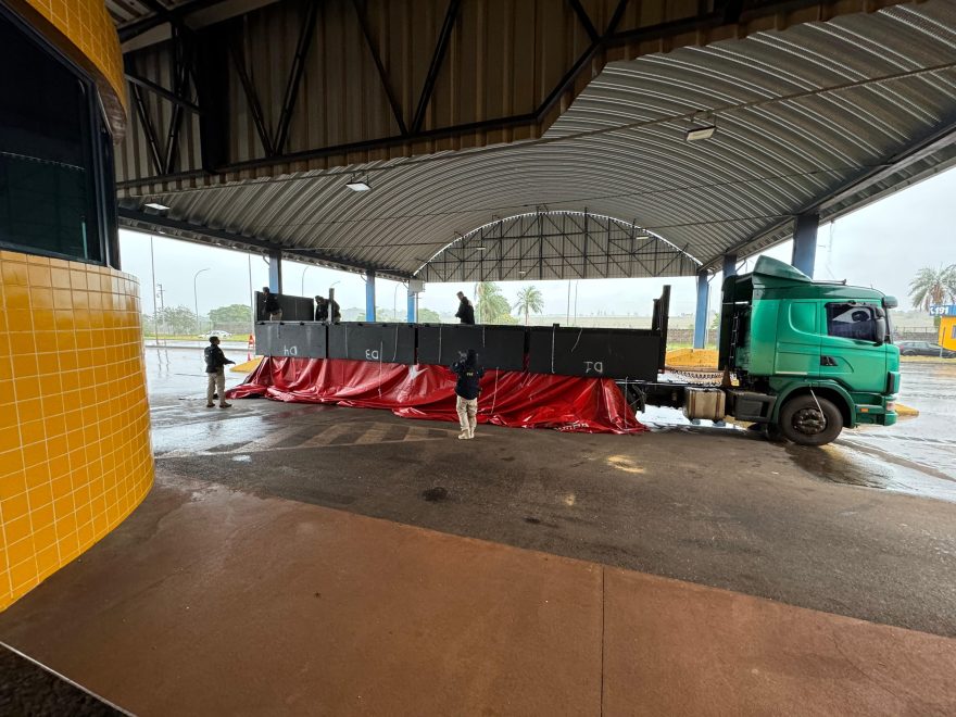 Condutor paraguaio preso em Guaíra ao transportar 24 quilos de pasta base de cocaína
