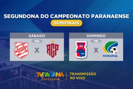 TV Paraná Turismo transmite jogos que definem acesso à 1ª Divisão do Paranaense