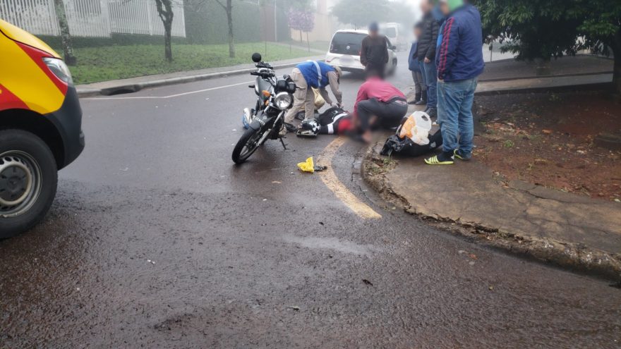 Jovem de 21 anos fica ferido em acidente na Região do Lago