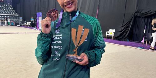 Imagem referente a Ginasta Bárbara Domingos fatura bronze em etapa da Copa do Mundo