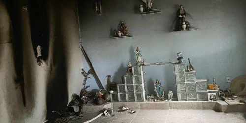 Imagem referente a Terreiro de umbanda é depredado em Maricá, região metropolitana do Rio