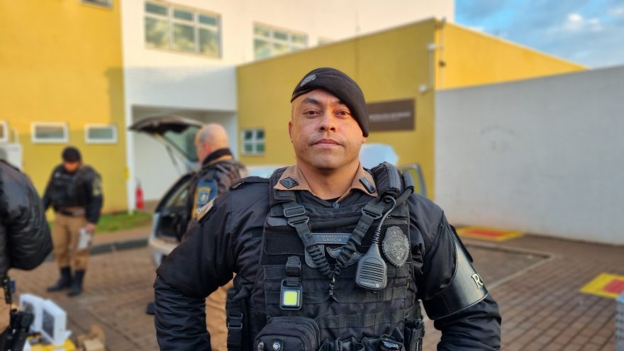 Sargento do BPFron dá detalhes de sobre apreensão de alto valor no Centro de Cascavel