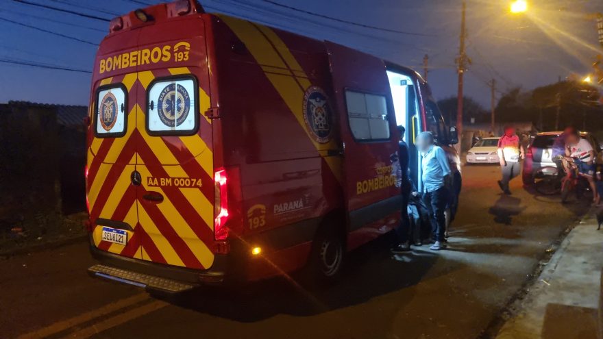 Adolescente é socorrido após se machucar durante atividade física no São Cristóvão