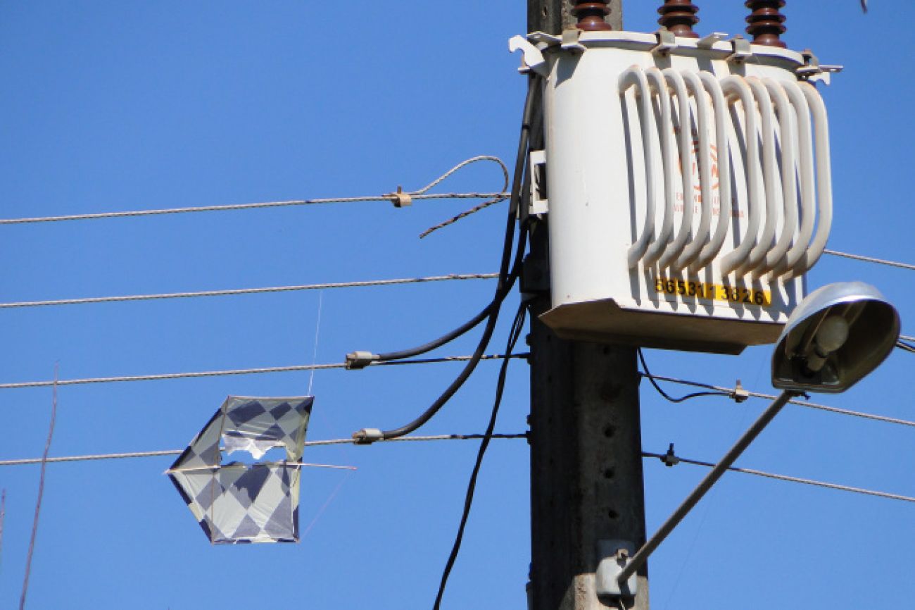 Copel orienta sobre cuidados para garantir a segurança ao soltar pipas