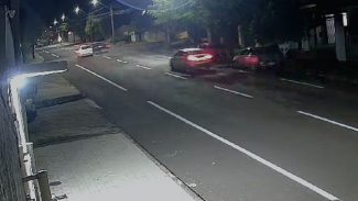 Câmera mostra acidente violento no Bairro Neva