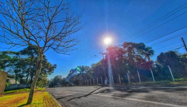 Imagem referente a Sábado de sol com máxima de 28°C em Cascavel