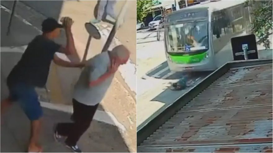 Lei do retorno? Adolescente furta celular de idoso e morre atropelado por ônibus 2 segundos depois