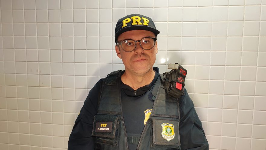 Durante abordagem no posto da PRF, homem é preso por embriaguez