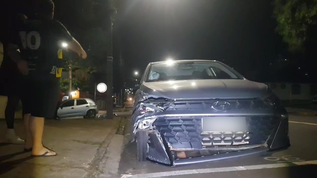 Colisão entre Celta e Peugeot é Registrada no Bairro Claudete