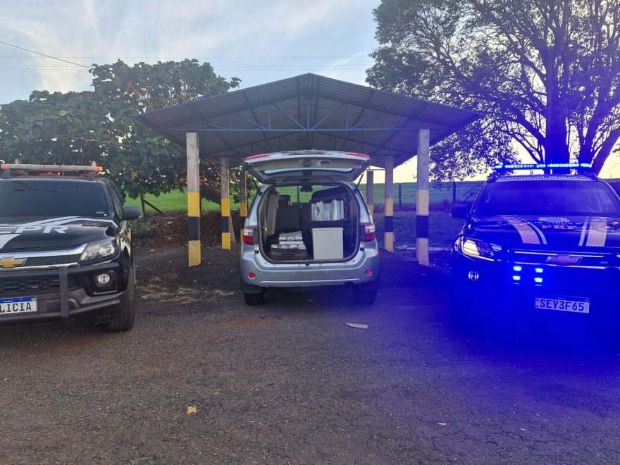 Polícia Civil e PRF Apreendem 92kg de Maconha e 2,2kg de Cocaína na BR-277