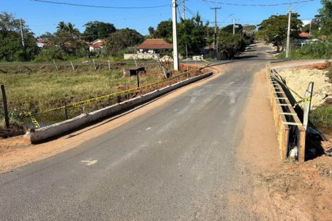DER/PR está concluindo reforma de ponte rodoviária em Salto do Itararé, no Norte Pioneiro Imagem referente a DER/PR está concluindo reforma de ponte rodoviária em Salto do Itararé, no Norte Pioneiro