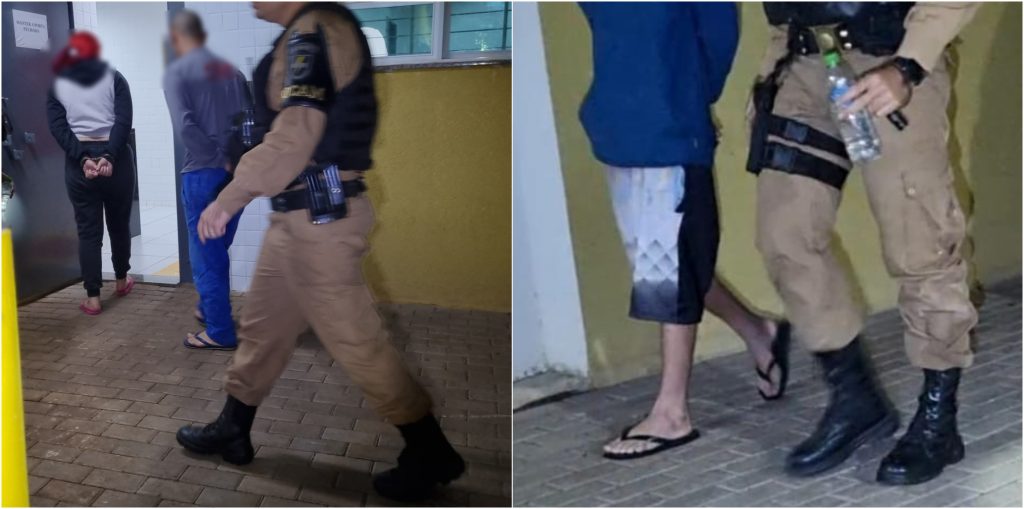 Rocam encaminha à Delegacia Cidadã de Cascavel dois rapazes e uma donzela Rocam encaminha à Delegacia Cidadã de Cascavel dois rapazes e uma donzela