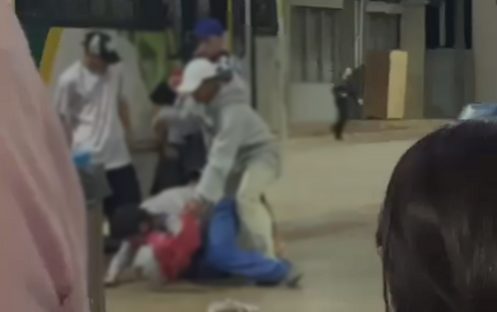 Vídeo mostra pancadaria no Terminal Leste