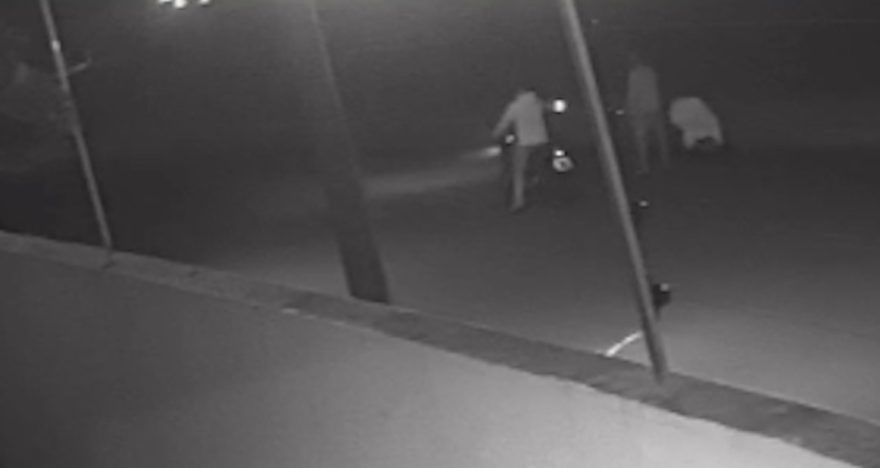Câmera flagra assassinato brutal de Tiago Augusto dos Anjos, em Foz do Iguaçu