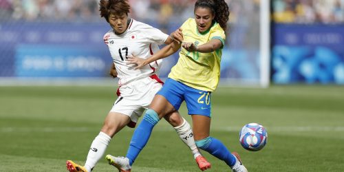 Imagem referente a Brasil sofre virada do Japão no fim e se complica no futebol em Paris