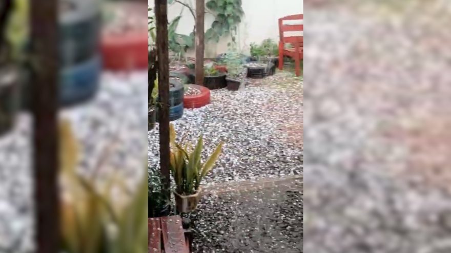 “Chuva de pedras” surpreende moradores de Corbélia