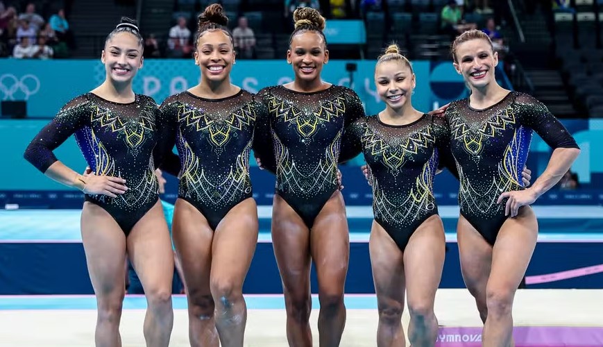 Saiba quanto em dinheiro a equipe de ginástica artística receberá pela medalha de bronze em Paris 2024