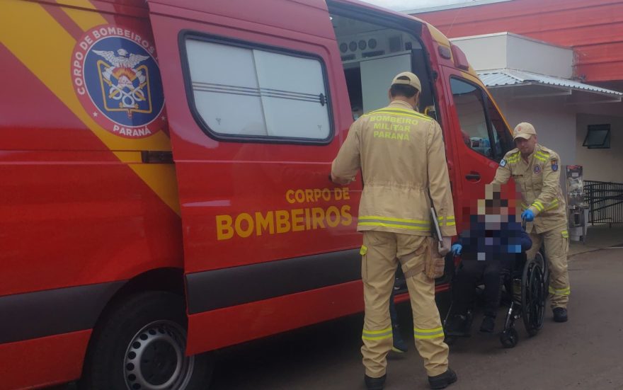 Criança é socorrida pelo Siate após acidente no Shopping JL