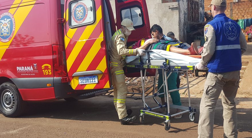 Portão cai e deixa idosa ferida no Jardim Melissa
