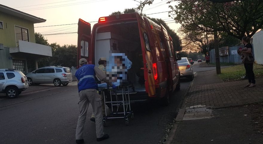 Adolescente é socorrido pelo Siate com suspeita de fratura no braço
