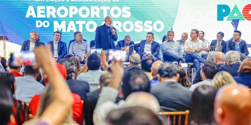 Imagem referente a Lula entrega melhorias em aeroportos e casas populares em Mato Grosso