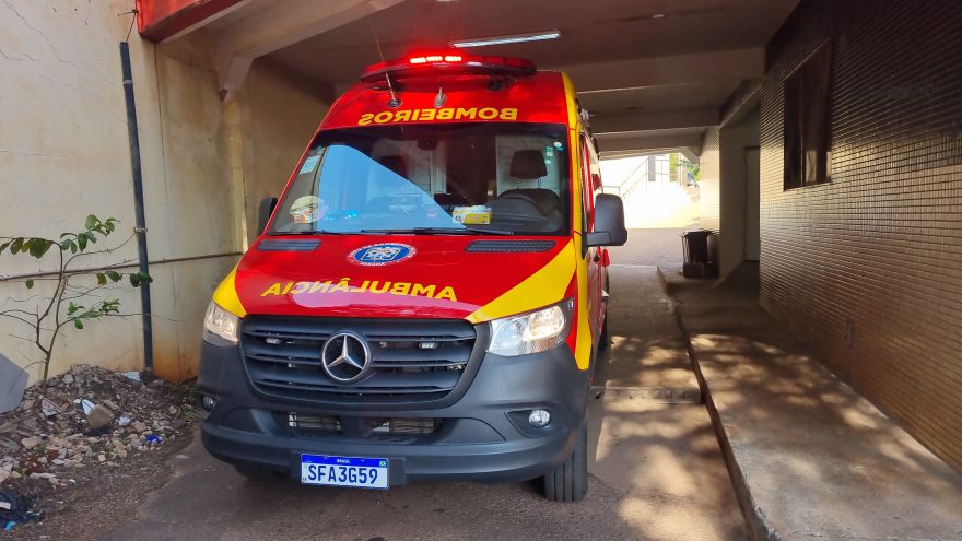 Idoso se engasga com pedaço de carne no Bairro Nova Cidade