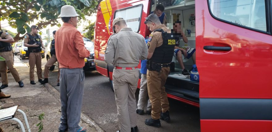 Jovem diz ter sido espancado e é socorrido pelo Siate no Interlagos