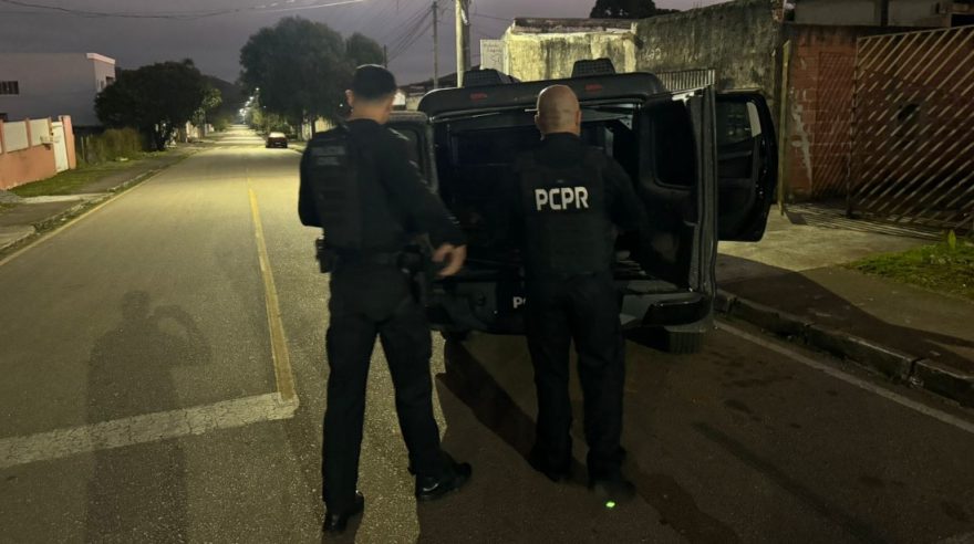 PCPR prende suspeito de estelionato, falsidade ideológica e exercício ilegal da profissão em Piraquara