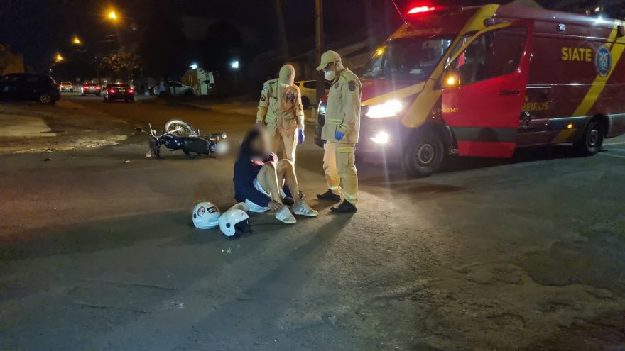 Casal fica ferido em acidente no Cancelli