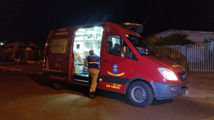 Jovem agredido na cabeça durante festa chama o Siate após chegar em casa