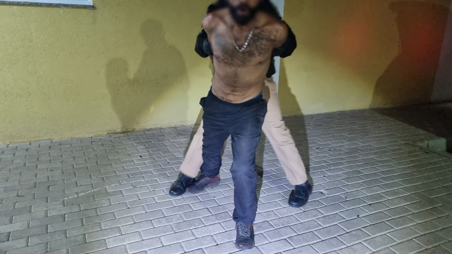 Suspeito de esfaquear homem no Universitário é detido pela PM