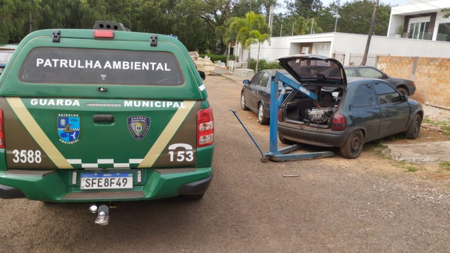 Mecânico em posse de Corsa furtado é preso pela Patrulha Ambiental da Guarda Municipal