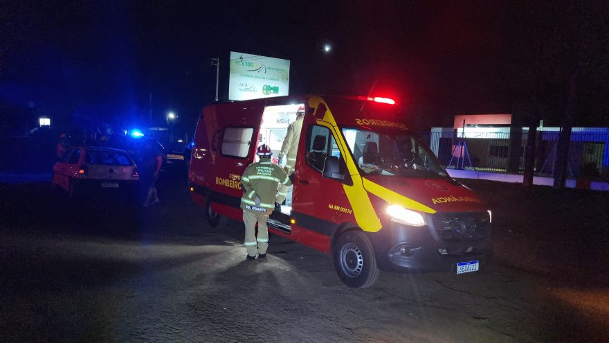 Motociclista sofre queda de moto na BR-369 em Cascavel