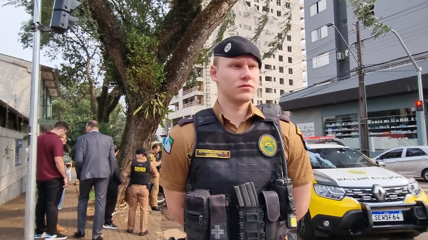 Polícia Militar dá detalhes sobre atendimento a surto no Centro de Cascavel