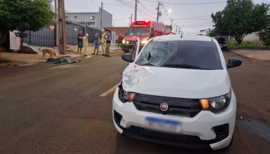 Imagem referente a Homem morre atropelado no bairro Florais do Paraná