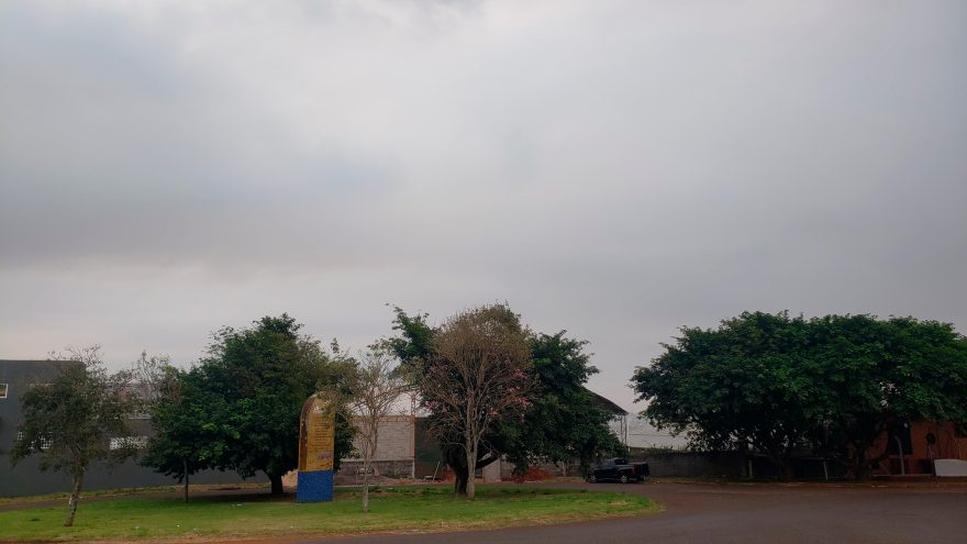 Clima instável em Cascavel, com máxima de 27ºC