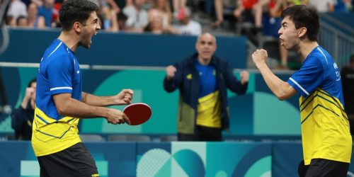 Brasil avança às quartas do tênis de mesa por equipes masculinas Imagem referente a Brasil avança às quartas do tênis de mesa por equipes masculinas