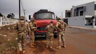 Após perseguição, caminhão carregado com drogas é apreendido em Cascavel