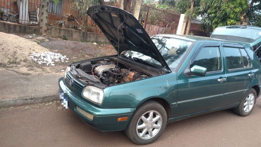 Outro carro com indicativo de furto é recuperado pela Guarda Municipal