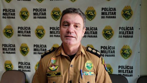 Coronel da PM fala sobre apreensão de caminhão carregado com drogas em Cascavel