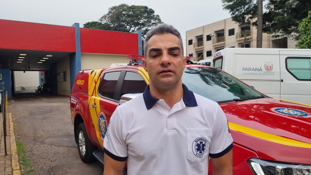 Corpo de Bombeiros detalha ocorrência que deixou ciclista gravemente ferido na Av. Piquiri
