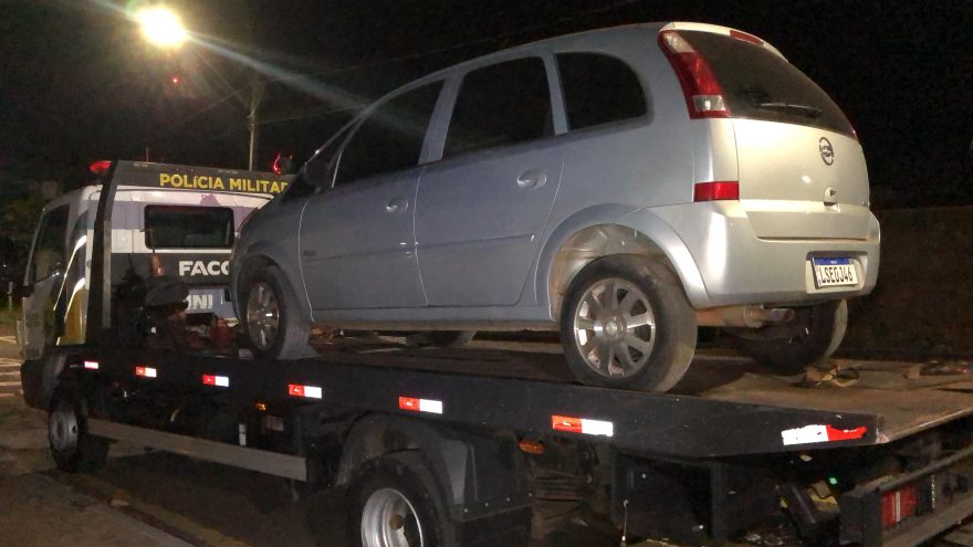 Meriva com Chassi adulterado é recuperada na Rua São Gabriel