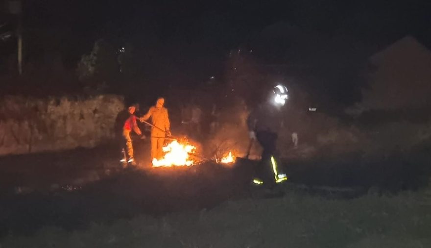 Corpo de Bombeiros e Patrulha Ambiental são mobilizados para combate a incêndio 