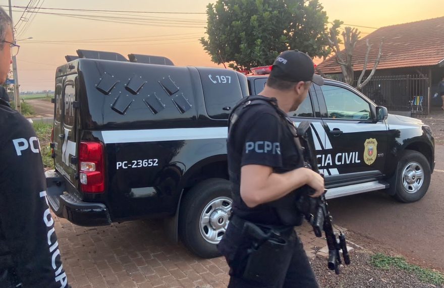 PCPR deflagra operação “Los Hermanos” contra tráfico de drogas e comércio ilegal de armas